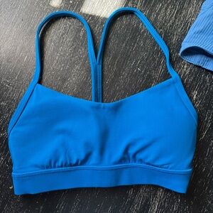 Poolside blue bra